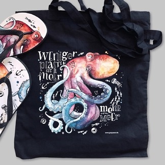 Kraken Stofftasche