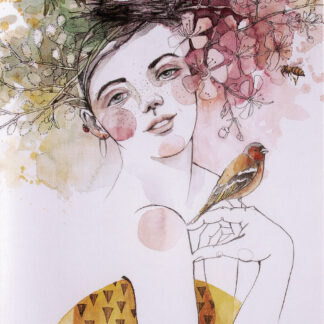 Postkarte: Frühling